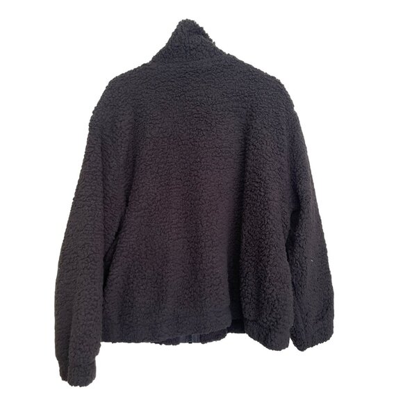 Revolve X Blank NYC Sherpa Fleece Bomber Jacket Size 2X NWT - Picture 9 of 10